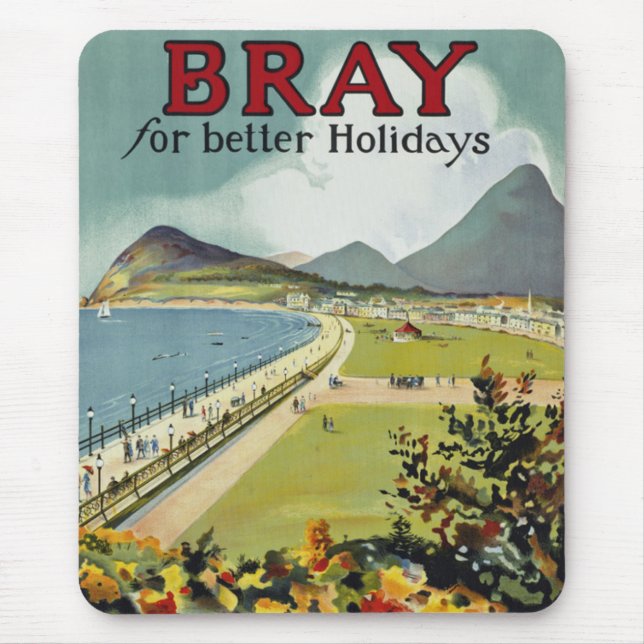Bray ~ für bessere Ferien Mousepad (Vorne)