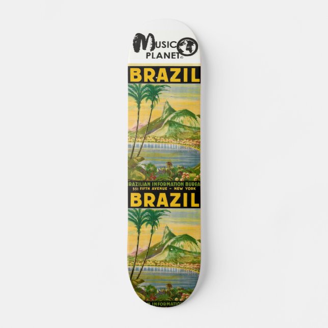 BRAZIL BRASIL Skateboard (Vorderseite)