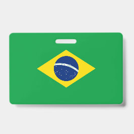 Brazil flag ausweis