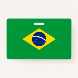 Brazil flag ausweis