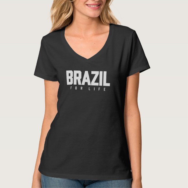 Brazil For Life T-Shirt (Vorderseite)
