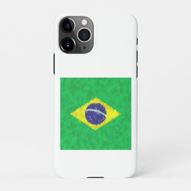 Brazil Oil Painting Drawing iPhone Hülle (Rückseite)