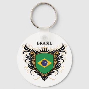 Brazil [personalize] schlüsselanhänger