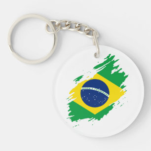 Brazil Ripped Flag National Pride Sports Fans Braz