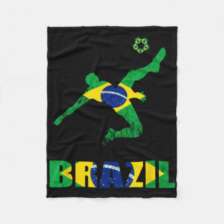 Brazil Soccer Brazilian Footll Player Brasileiro P Fleecedecke