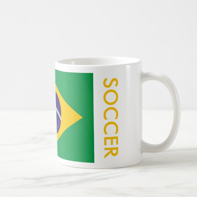 BRAZIL SOCCER KAFFEETASSE (Rechts)