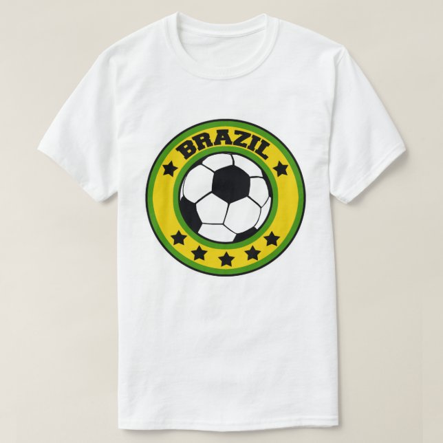 Brazil Soccer T-Shirt (Design vorne)