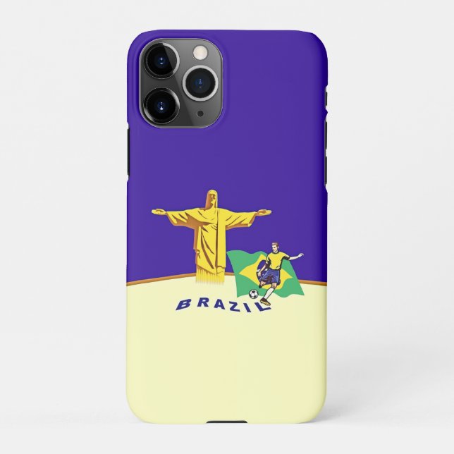 BRAZIL-Telefonzelle iPhone Hülle (Rückseite)