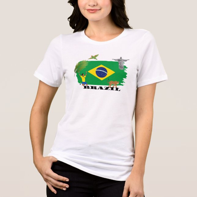 BRAZIL Tri-Blend SHIRT (Vorderseite)