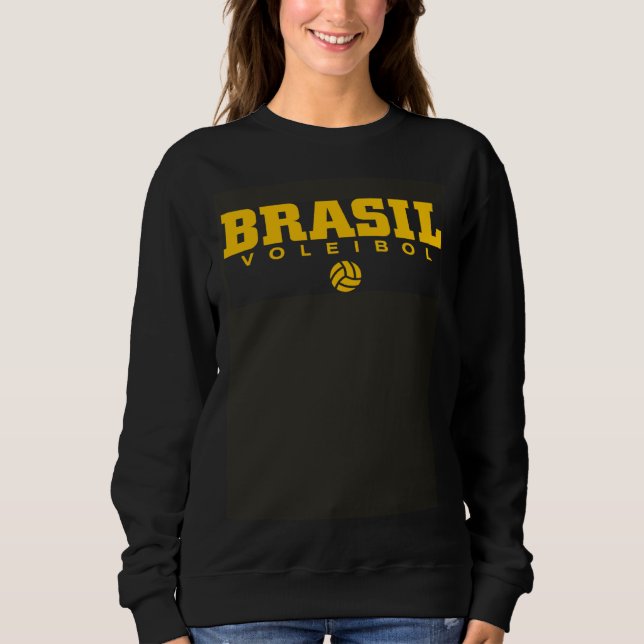Brazil Volleyball Sweatshirt (Vorderseite)
