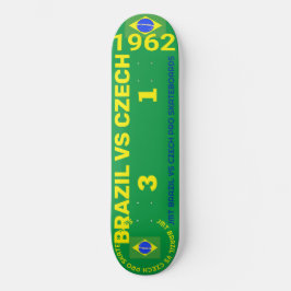 BRAZIL VS CZECH 8 1/4" Skateboarddecke Skateboard