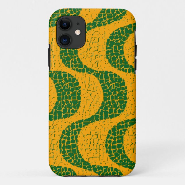 Brazilian Copacabana sidewalk Case-Mate iPhone Hülle (Rückseite)