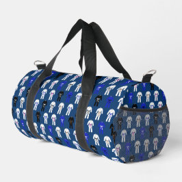Brazilian Jujitsu Jiu Jitsu BJJ Pattern Duffle Bag