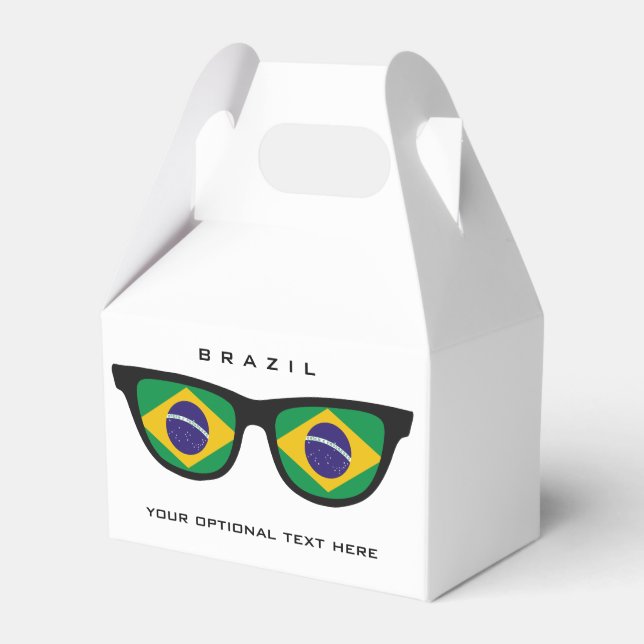 Brazilian Shades benutzerdefinierte Text- und Farb Geschenkschachtel (Vorderseite)