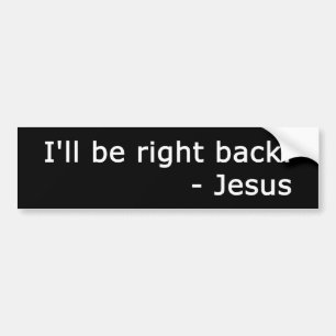 BRB Jesus Autoaufkleber