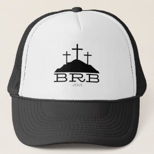 BRB Jesus Cross Calvary Religiöse Ostern Christlic Truckerkappe
