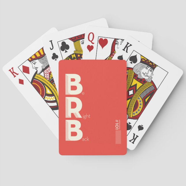 BRB SPIELKARTEN (Rückseite)