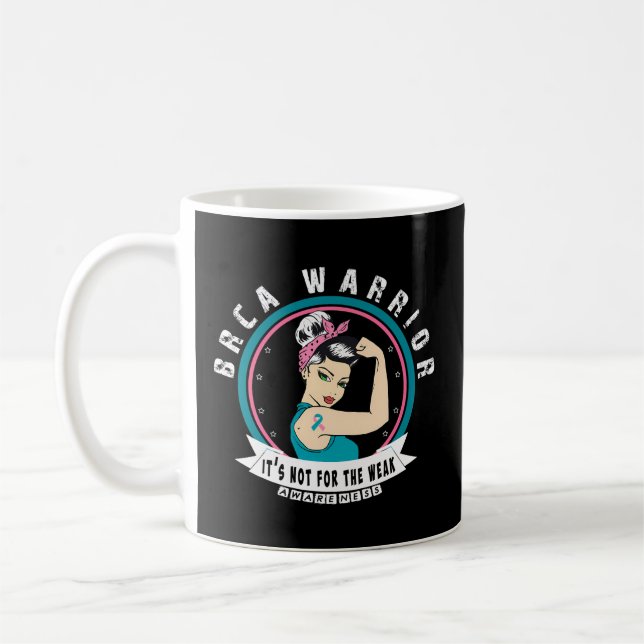 Brca Warrior Awareness Kaffeetasse (Links)