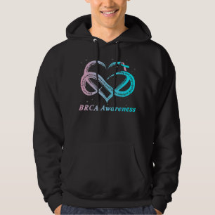 BRCA Warrior I'm Fine Brustkrebs Awareness Hoodie