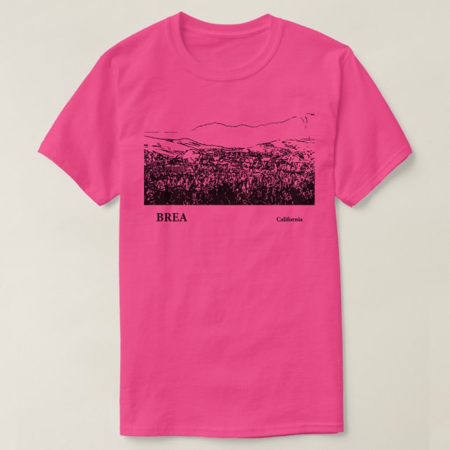 Brea California TShirt 3 (Design vorne)