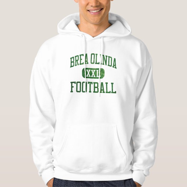 Brea Olinda Wildkatzen-Fußball Hoodie (Vorderseite)