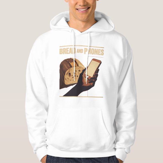 Bread and Phones – Modern Essentials Hoodie (Vorderseite)