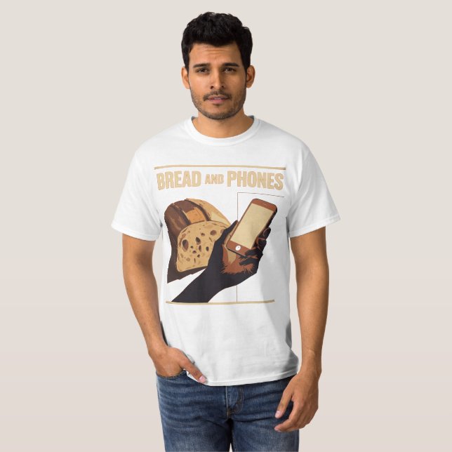 Bread and Phones – Modern Essentials T-Shirt (Vorne ganz)