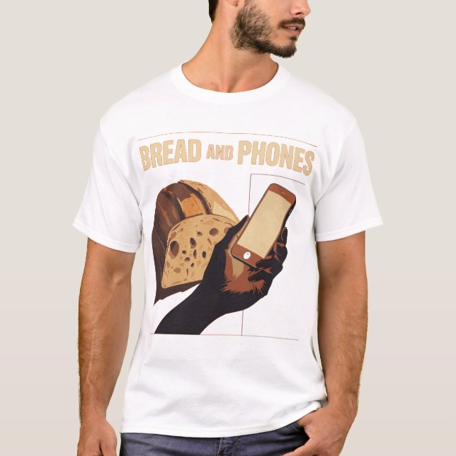 Bread and Phones – Modern Essentials T-Shirt (Vorderseite)