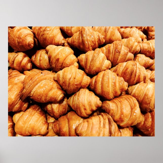 Bread background / Bread is a staple food präpared Poster (Vorne)