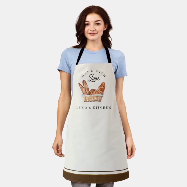 Bread Bakers Personalized Apron Schürze (Getragen)