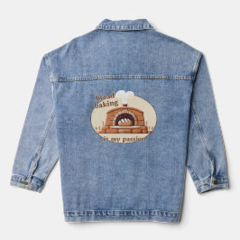 Bread baking is my passion jeansjacke