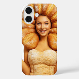 Bread Head High Fashion Loaf Model iPhone 16 Hülle