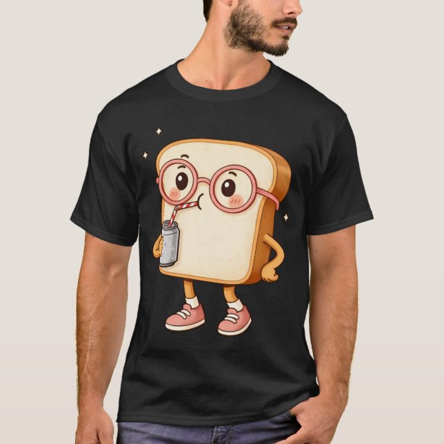 Bread Tony – Funkelndes Break T-Shirt (Vorderseite)