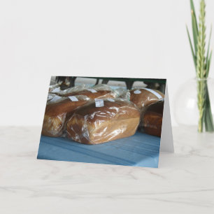 Breads für den Verkauf Karte