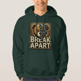 Break Apart trendy hoodie