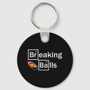 Break Billiard Player Pool Snooker 8 Ball Funny Schlüsselanhänger