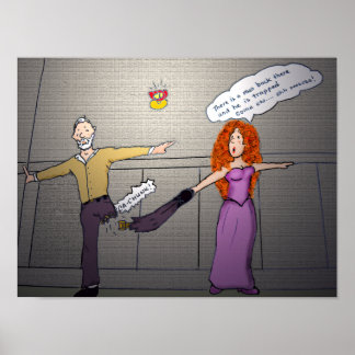 Break einen Schwanz! Poster