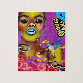Break Free African American Woman Art