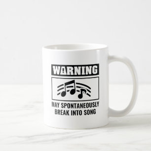 Break in Song Kaffeetasse
