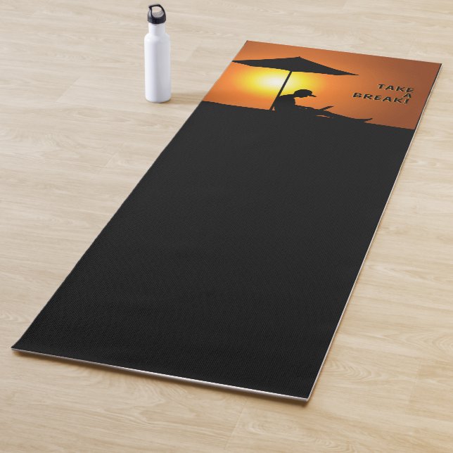 "Break mal!" Yogamatte (Beispiel)