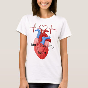 Break nicht mein Herz - Emotionaler T - Shirt