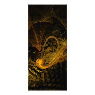 Break Point Abstrakt Art Rack Card Werbekarte