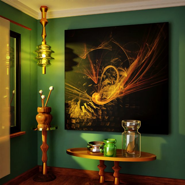 Break Point Abstrakt Art Wrapped Canvas Print Leinwanddruck (Breaking Point Abstract Art Wrapped Canvas Print)