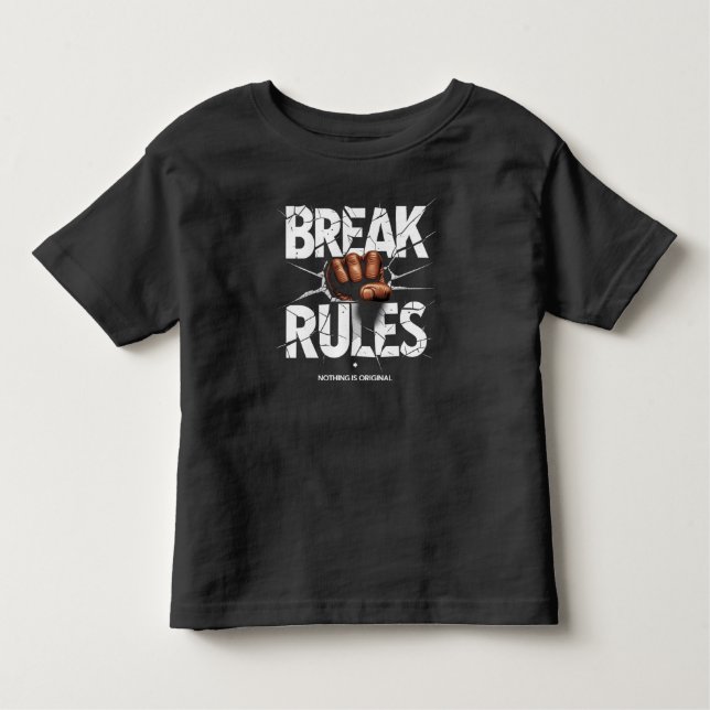 Break Rules - Nichts ist Original-T - Shirt (Vorderseite)