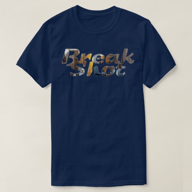 Break Shot T-Shirt (Design vorne)