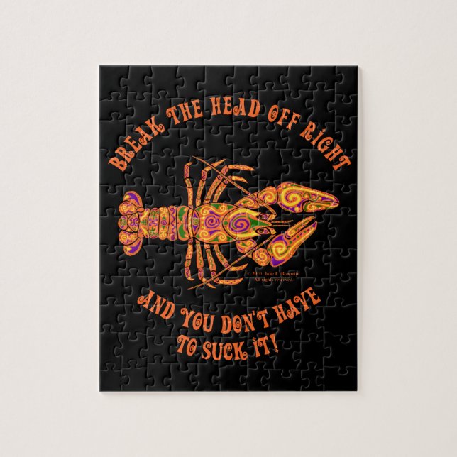 Break the Head Crawfish Puzzle (Vertikal)
