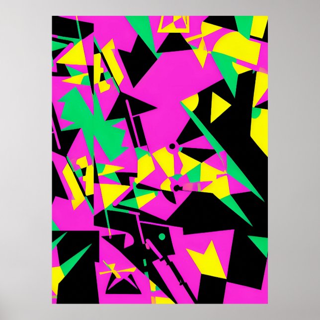 Break the Patterns of Your Predictability Poster (Vorne)