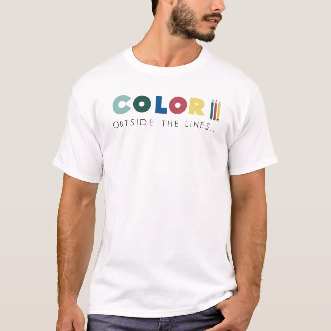 Break the Rules, Embrace Creativity T-Shirt (Vorderseite)