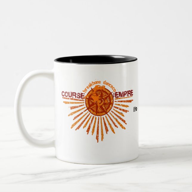 Breakbones Kurs der Reich-Tasse Zweifarbige Tasse (Links)