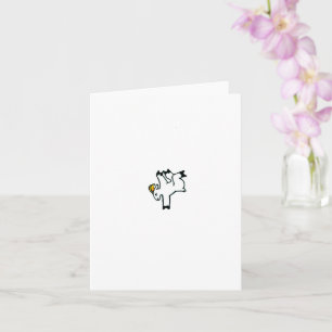"Breakdance", carte de voeux vierge